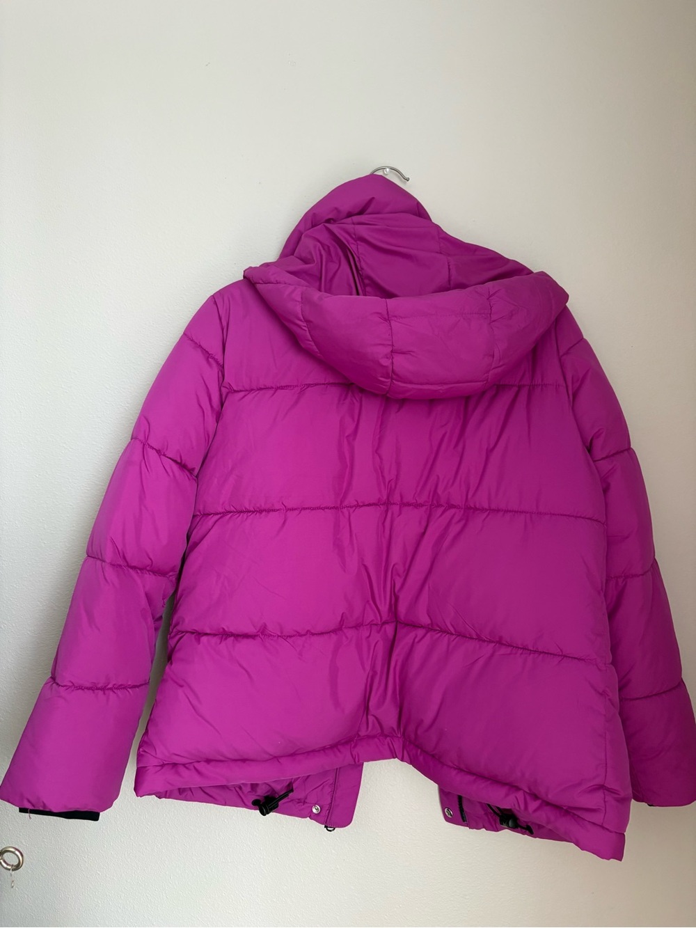 Talbots womens Puffer Jacket in Bright Magenta - Picture 4 of 6